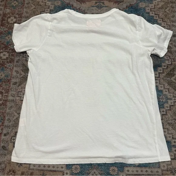 Ban.do• women’s white cotton cocktail T-shirt size medium - Picture 9 of 10